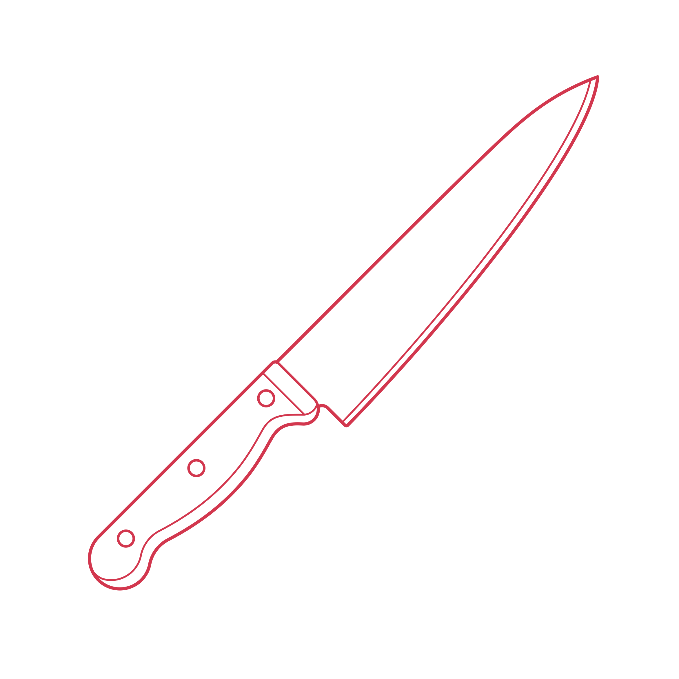 Objects Kitchen Knives Ikea Vardagen Chefs Knife Sketch Svg Vector Free Vectors